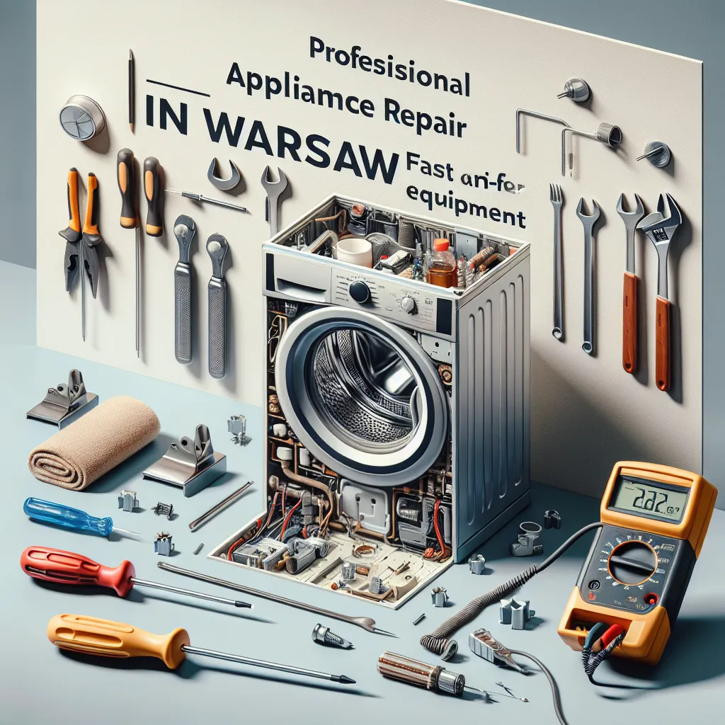 Fachowa naprawa AGD w Warszawie – szybko i skutecznie dla Twojego sprzętu